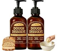 Dough Dissolve Soap for Sourdough,Enzyme Powered Formula Breaks down Stuck-On Dough,Sourdough & Baking Mess,Reduces the Need for Scrubbing and Soaking,For Kitchen Cleaning of Bowl,Pot,Utensil (2 Pcs)