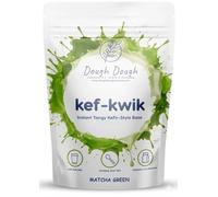 Dough Dough AT HOME Kef-Kwik Instant Matcha Drink (300g) - 30 Servings - Ceremonial Green Tea & Tangy Probiotic Powder - 60-Second Gut Health & Focus - Zen Matcha
