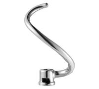 Dough Hook, Compatible with KitchenAid, KV25G0X KP26M1X | Stainless steel spiral hook for 6QT bowl-lift mixer