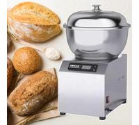 Dough Kneading Machine, 1800W Bi-Directional Mixer, Adjustable Timer, Stainless Steel Stand Mixer for Dough, Salad, Cream, 8KG Capacity