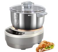 Dough Kneading Machine with Ferment Function, Non-stick Stainless Steel Mixer with Timing & Touch Panel, Ideal for Home Baking