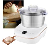 Dough Maker with Ferment Function, Stainless Steel Dough Mixer Dough Mixer, 5L Large Capacity, Intelligent Timer, Face-up Touch Panel, Electric Dough Proofing Box for Bread, Pizza, Dumplings