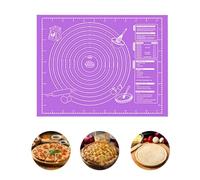 Dough Mat | Non-stick Reusable Food Non Slip Base - Base for Spreading Dough on the Countertop | For Bread Pizza Cakes Oven in the Kitchen at Home Indoor Men Women