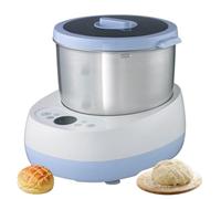 Dough Mixer 5L, Dough Kneading Machine with Smart Touch Panel, Constant Temperature Fermentation, Stainless Steel Flour Maker for Home Baking Bread Biscuits Pizza