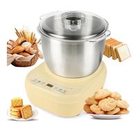 Dough Mixer, 7L Stainless Steel Bread Mixer, Electric Dough Maker, Automatic Kneading Machine, Thermostatic Fermentation, Intelligent Timer, Stand Mixer