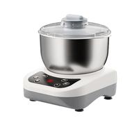 Dough Mixer, Automatic Kneading Machine with Ferment Function, 250W Household Mixer, 9L Capacity, Stainless Steel Design, Includes Measuring Cup