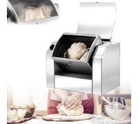 Dough Mixer Commercial Kneading Machine 30-50kg/H Electric Food Mixer,Timing Automatic Flour Mixer,Heavy-Duty Electric Pizza Dough Blender,Professional For Pasta Noodle Pizza Making,3kg