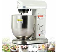 Dough Mixer Commercial Stainless Steel Stand Mixer with Dough Hook, Multifunction Blender for Baking Bread, Cake, Pizza Dough