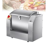 Dough Mixer Dough Kneading Machine - 50KG/H Heavy Duty Commercial Flour-Mixing Machine, Stainless Steel Machine with Dual Rotating Function for Pasta Noodle Pizza Making