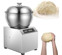 Dough Mixer Machine, 1800W Electric Spiral Kneader with Dual Rotation, Heavy Duty for Bakery and Restaurant, 5/8KG Capacity, 110V Dough Maker for Pizza and Bread