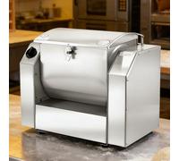 Dough Mixer Machine, Commercial Dough Kneading Machine, Automatic Flour Mixer, Stainless Steel Construction for Bakeries and Pizzerias