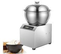 Dough Mixer Machine - Electric Kneading Machine with Timer, Forward & Reverse, Stainless Steel, 5kg Capacity for Bakery and Pizzeria
