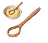 Dough Mixer - Seamless Wooden Whisk, Handmade Stirring Instrument, Baking Bowl Companion, Kitchenware, Flour Blender | Cooking Supplies for Homemade Bread Pastry