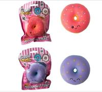 Dough-Nutterz Squishy Donut Toy, Collectible Characters, Sensory Play, Ages 3+, 1 Random