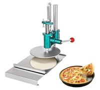 Dough Press Machine, Stainless Steel Manual Pizza Press for Easy Dough Rolling and Pastry Making, Ideal for Home Use and Baking