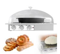 Dough Proofer Machine with Temperature and Humidity Control, 120-Minute Timer for Bread, Pizza, Sourdough, Yogurt, and Natto Fermentation