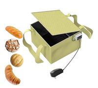 Dough Proofer with Heater, Sourdough Bread Making Tools Kit,Fold Proofer, Rice Wine Maker for Home Natto Maker, Low-temperature Heating, -50~110°C Temperature Control Range
