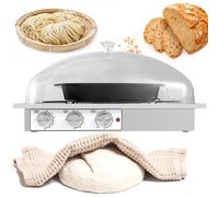 Dough Proofer with Heater, Temperature Control Proofing Box for Baking Bread, Pizza, Yogurt, Natto, and Soap Making