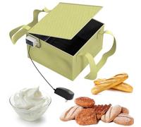 Dough Proofer with Heater,Versatile Dough Proofer,Precise Temperature Control,Low-temperature Heating for Making Bread,Fold Proofer,for Baking & Fermentation,for Making Bread,Yogurt,Natto