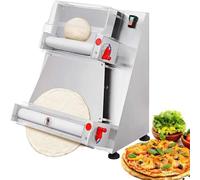 Dough Roller Sheeter 15 Inch Electric Pizza Machine, 370W for Noodle, Bread and Pasta Making, Commercial Use, Efficient Food Preparation Equipment