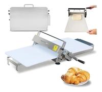 Dough Rolling Machine for Croissants, Pizza, and Puff Pastry - Adjustable Thickness, Compact and Easy to Use