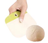 Dough Scraper - 5.91 x 4.13 Inch Flexible Dough Cutter, Table Scraper for Baking, Portable, Food-Grade Kitchen Tool, Multi-Purpose Scraper for Bread, Cake, Dough, Fondant, Glaze, Pastry, Tubes