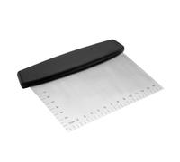 Dough Scraper - Dough Cutter Pastry Scraper | Chopper Stainless Steel Mirror Polished, Cake Pizza Cutter, Bread Chopper, Pizza, Pastry Bread Separator Scale for Baking Cooking