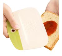 Dough Scraper - Flexible Bench Cutter, Multipurpose Food Spatula | Non Slip Bowl Scraper, Edge Baking Tool | Professional Pastry Cake Decorating, Bread Pizza Dough Modeling Kit