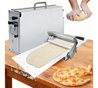 Dough Sheeter, Commercial Folding Rolling Machine for 0-25mm Thickness, Non-Stick Large Sheet Panel for Home Kitchens