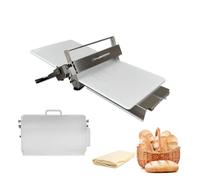 Dough Sheeter Machine, Electric Roller for Bakeries, 15.74" Reversible Puff Pastry & Fondant Roller, 0-25mm Adjustable Thickness, Ideal for Pastries