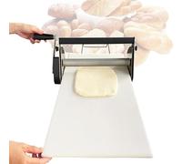 Dough Sheeter Machine, Hand Crank, Adjustable Thickness, Manual Dough Roller for Croissants and Pastries, Foldable Sheeter Board for Home or Commercial Use