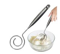Dough Whisk - Kitchen Mixer Hand Mixer - Dough Whisk Sourdough - for Kitchen Home Bakery Restaurant Baking Cake Biscuits Pastry Cooking