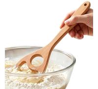 Dough Whisk Mixer, Wooden Ergonomic Tool, Bread Device with Comfortable Cooking Handle, Sourdough Kitchen Apartment Bakery Party Aid, Easy Use Travel Gathering Home Accessory, Premium Dorm House