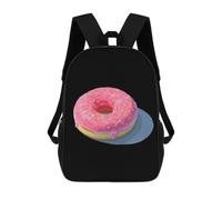 Doughnut 17" Laptop Backpacks Casual Daypacks | Lightweight Rucksack for Camping Hiking Travel