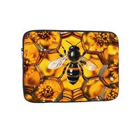Doughnut Bee Printing 10 inch Laptop Case Essential Accessory for Commuting and Office Use