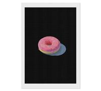 Doughnut Diamond DIY Painting Kits Square Full Drill Digital Art Craft for Home Office Wall Decor