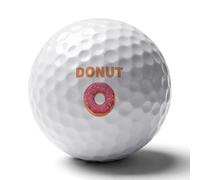 Doughnut Donut Custom Golf Ball Soft Practice Golf Balls Performance Distance And Speed for Indoor Outdoor