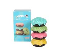 Doughnut Pet Odour Eliminator & Air Freshener 4-Pack - Natural Plant-Based Deodoriser for Home, Pet Cages, Litter Trays, and More