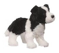 Douglas 4009 Dogs Border Collie Plush Toy, 20 cm Long