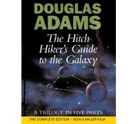 Douglas Adams Hitch Hiker's Guide To The Galaxy Hardback Book Douglas Adams Multicolor