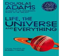 Douglas Adams Life, the Universe & Everything Paperback Book in White Douglas Adams White