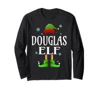 Douglas Elf Xmas Funny Men's Family Matching Christmas Long Sleeve T-Shirt