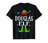 Douglas Elf Xmas Funny Men's Family Matching Christmas T-Shirt