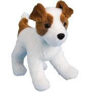 Douglas Feisty Jack Russell Terrier Plush - 20 cm, Soft, Machine Washable, C-4020