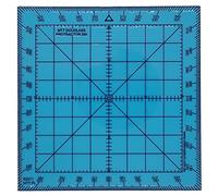 Douglas Protractor 5 Inch - Compact Sir Henry Percy Douglas 360 Degree Square Plotting Protractor for Pocket Navigation, Orienteering and Flight Bag, 1.5mm PETG, Made in Australia