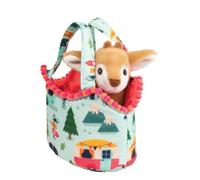 Douglas Sassy Pet Sak Camping with Fawn 6"