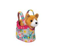 Douglas Sassy Pet Sak Sunny Smiles with Corgi 7"