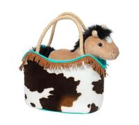 Douglas Sassy Pet Sak Western with Buckskin Horse 6.5"