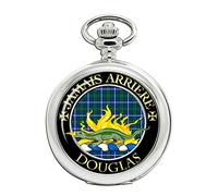 Douglas Scottish Clan Crest Full Hunter Pocket Watch