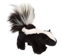 Douglas Striper Skunk Plush - 8in, Realistic Black & White Stuffed Animal (4117)